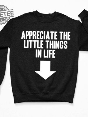 Appreciate The Little Things In Life Shirt Appreciate The Little Things In Life Hoodie Sweatshirt Long Sleeve Shirt Unique revetee 3