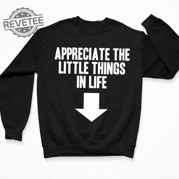 Appreciate The Little Things In Life Shirt Appreciate The Little Things In Life Hoodie Sweatshirt Long Sleeve Shirt Unique revetee 3