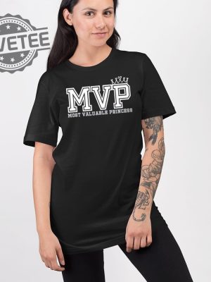 Mvp Most Valuable Princess Shirt Hoodie Long Sleeve Shirt Unique revetee 2