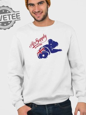 Air Supply 2024 Tour Koala Shirt Hoodie Long Sleeve Shirt Unique revetee 4