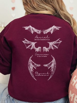 The Bat Boys Shirt Vintage Acotar Bookish Sweatshirt The Night Court Illyrians A Court Of Thorn And Roses Rhysand Cassian Azriel Unique revetee 2