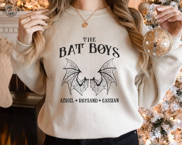 The Bat Boys Shirt Vintage Acotar Bookish Sweatshirt The Night Court Illyrians A Court Of Thorn And Roses Rhysand Cassian Azriel Unique revetee 5