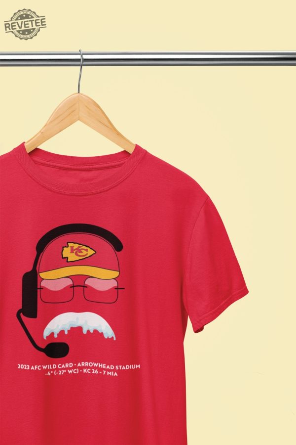 Andy Reid Frozen Mustache Shirt Andy Reid Mustache Shirt Kansas City Chiefs Shirt Andy Reid Shirt Kc Chiefs Shirt Kc Shirt Unique revetee 3