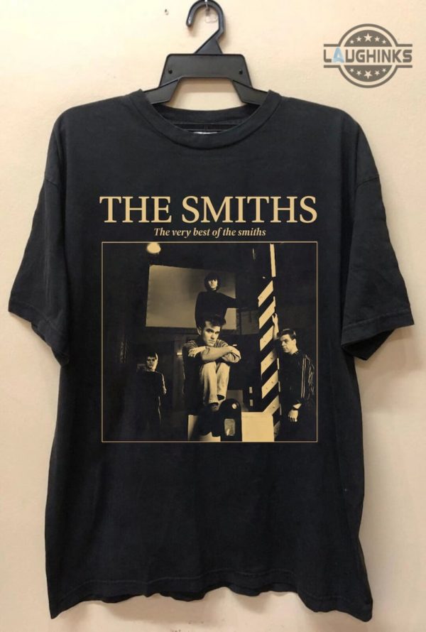 the smiths shirt hoodie sweatshirt mens womens reprint the smiths album tee the very best of the smiths rock band gift for fans laughinks 3