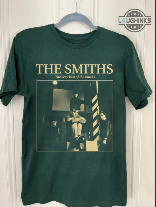 the smiths shirt hoodie sweatshirt mens womens reprint the smiths album tee the very best of the smiths rock band gift for fans laughinks 4