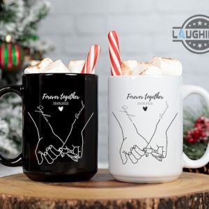 valentines day mug personalized matching couple mugs pinky forever together coffee mug camping travel cups funny valentines day gift laughinks 2