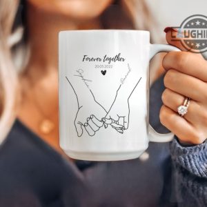 valentines day mug personalized matching couple mugs pinky forever together coffee mug camping travel cups funny valentines day gift laughinks 4