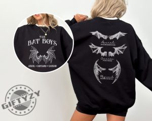 The Bat Boys Shirt Vintage Acotar Bookish Sweatshirt The Night Court Illyrians Hoodie A Court Of Thorn And Roses Rhysand Cassian Azriel Tshirt Trendy Shirt giftyzy 4