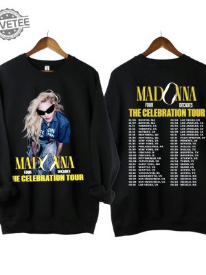 Madonna The Celebration Tour 2024 T Shirt Madonna Shirt Fan Gifts Madonna Vintage Shirt Madonna Concert Shirt Madonna Graphic Shirt Unique revetee 2