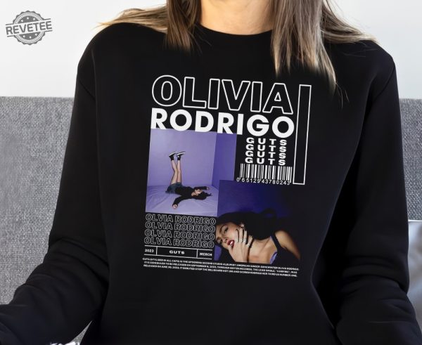 Olivia Rodrigo Guts Tour 2024 Shirt The Guts World Tour 2024 Shirt Olivia Rodrigo T Shirt Olivia Rodrigo Sweater 2024 Music Shirt Unique revetee 2
