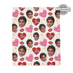 jacob elordi blanket mrs elordi valentines hearts blankets velvety cozy plush fleece sherpa snl saltburn movies valentines day gift for her laughinks 3