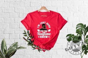 Im Just Her For The Halftime Show Shirt Superbowl Sweatshirt Halftime Show Tshirt Usher 2024 Superbowl Hoodie Usher Superbowl Shirt giftyzy 3