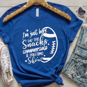 Im Just Here For Snacks Commercials Halftime Show Funny Football Shirt Super Bowl Sweatshirt Halftime Show Hoodie Funny Football Tshirt Usher Shirt giftyzy 6