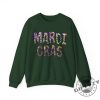 Mardi Gras Shirt Cute Mardi Gras Sweater Louisiana Parade Krewe Tshirt New Orleans Sweatshirt Flower De Luce Hoodie Faux Glitter Design Printed On Shirt giftyzy 8