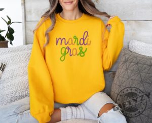 Retro Mardi Gras Shirt Mardi Gras Carnival Sweatshirt Women Mardi Gras Costume Tshirt New Orleans Cruise Hoodie Fleur De Lis Fat Tuesday Shirt giftyzy 2