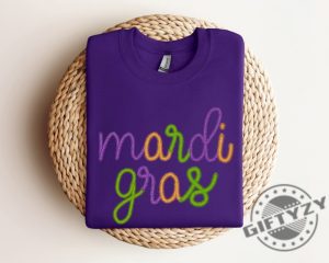 Retro Mardi Gras Shirt Mardi Gras Carnival Sweatshirt Women Mardi Gras Costume Tshirt New Orleans Cruise Hoodie Fleur De Lis Fat Tuesday Shirt giftyzy 4