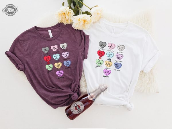 Taylors Version Sweatshirt Candy Hearts Shirt Swiftie Fan Gift Hoodie Taylor Valentine Long Sleeve Ts Valentines Shirt Unique revetee 2