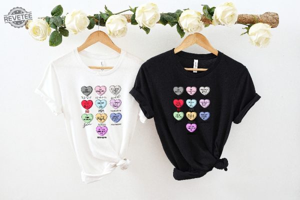 Taylors Version Sweatshirt Candy Hearts Shirt Swiftie Fan Gift Hoodie Taylor Valentine Long Sleeve Ts Valentines Shirt Unique revetee 3