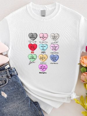 Taylors Version Sweatshirt Candy Hearts Shirt Swiftie Fan Gift Hoodie Taylor Valentine Long Sleeve Ts Valentines Shirt Unique revetee 4