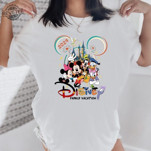 Disney Family Trip 2024 T Shirt Disney Family T Shirt 2024 Disneyland Trip T Shirt Disney Family Vacation 2024 T Shirt 2024 Disney Shirt Unique revetee 1