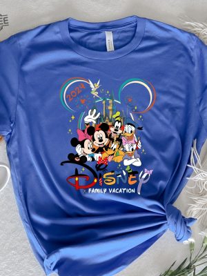 Disney Family Trip 2024 T Shirt Disney Family T Shirt 2024 Disneyland Trip T Shirt Disney Family Vacation 2024 T Shirt 2024 Disney Shirt Unique revetee 5