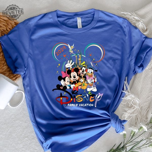 Disney Family Trip 2024 T Shirt Disney Family T Shirt 2024 Disneyland Trip T Shirt Disney Family Vacation 2024 T Shirt 2024 Disney Shirt Unique revetee 5