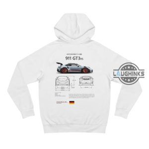 porsche 911 sweatshirt tshirt hoodie mens womens 2 sided porsche 911 gt3 rs shirts gift for car guys introduced in 2003 motorsport tee laughinks 3