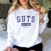 Olivia Rodrigo Guts Sweatshirt Guts Tour Shirt Sweater Livies Merch Guts Album Hoodie Est Shirt Olivia Rodrigo Guts Tour revetee 1