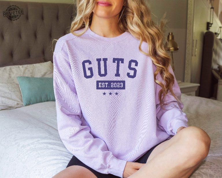 Olivia Rodrigo Guts Sweatshirt Guts Tour Shirt Sweater Livies Merch