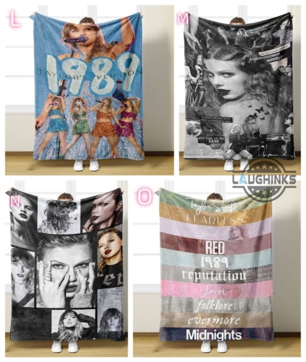 taylor swift fleece blanketstaylor swift cozy plush sherpa blanket swiftie throw blanket the eras tour bedroom decor gift 1989 reputation red lover laughinks 3