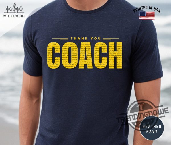 Jim Harbaugh Legacy Shirt Michigan Wolverines Shirt Thank You Coach National Championship Shirt Michigan Wolverine Apparel trendingnowe 2