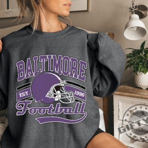 Baltimore Football Shirt Trendy Vintage Style Football Tshirt For Game Day Hoodie Baltimore Ravens Gifts Ravens Football Sweatshirt Ravens Shirt giftyzy 4