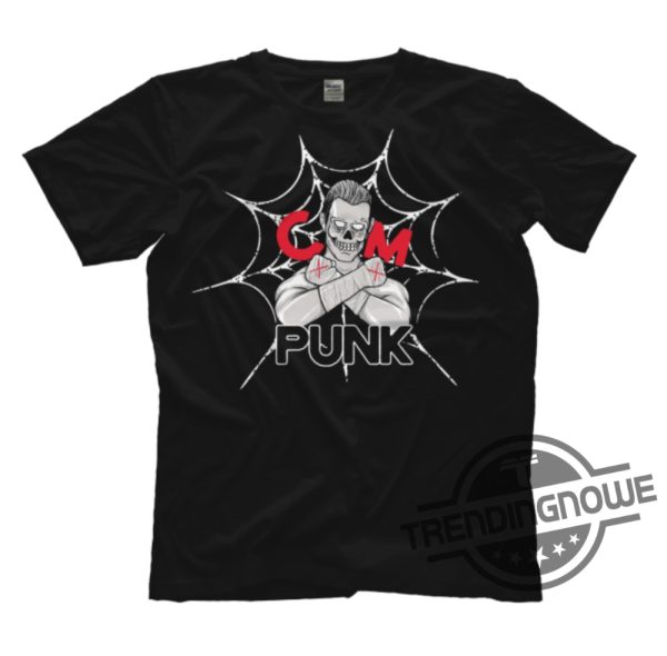 Cm Punk Skeleton Web Shirt trendingnowe 1