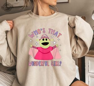 Nanalan Whos That Wonderful Girl Retro Shirt Nanalan Sweatshirt Nanalan Merch Nanalan Cartoon Shirt Nanalan Meme Cartoon Shirts Unique revetee 3