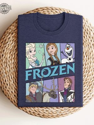 Frozen Shirt Elsa Shirt Disneyland Shirt Frozen Olaf Shirt Retro Disney Shirt Disney Princess Shirt Adults Kids Disney Shirt Unique revetee 2