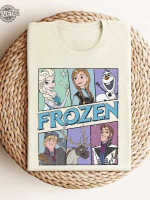 Frozen Shirt Elsa Shirt Disneyland Shirt Frozen Olaf Shirt Retro Disney Shirt Disney Princess Shirt Adults Kids Disney Shirt Unique revetee 4