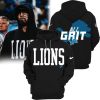 Eminem X Lions All Grit Hoodie Eminem Detroit Lions Shirt Sweatshirt Long Sleeve Shirt Unique revetee 1