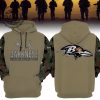 Ravens Darkness There And Nothing More Camo Hoodie Sweatshirt Long Sleeve Shirt Unique revetee 1