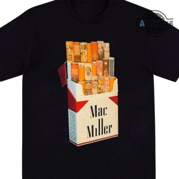 mac miller graphic tee shirt sweatshirt hoodie mens womens vintage mac millers shirts pack of cigarettes crewneck tshirt self care funny vintage rap gift laughinks 1