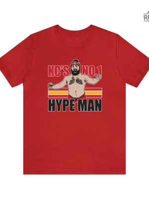 Kcs No. 1 Hype Man Jason Kelce T Shirt Funny Football Shirt Unique Jason Kelce Shirt Off revetee 2