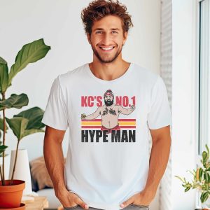 Kcs No. 1 Hype Man Jason Kelce T Shirt Funny Football Shirt Unique Jason Kelce Shirt Off revetee 4