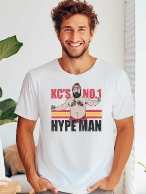 Kcs No. 1 Hype Man Jason Kelce T Shirt Funny Football Shirt Unique Jason Kelce Shirt Off revetee 4