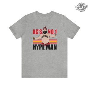 Kcs No. 1 Hype Man Jason Kelce T Shirt Funny Football Shirt Unique Jason Kelce Shirt Off revetee 5