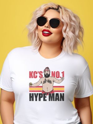 Kcs No. 1 Hype Man Jason Kelce T Shirt Funny Football Shirt Unique Jason Kelce Shirt Off revetee 6