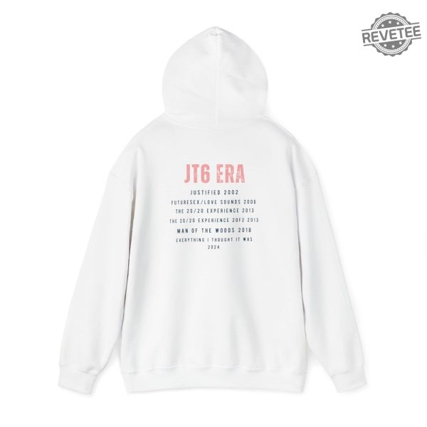 In My Jt6 Era Sweatshirt Justin Timberlake Jt Hoodie Justin Timberlake Era Shirt Hooded Sweatshirt Unique revetee 3