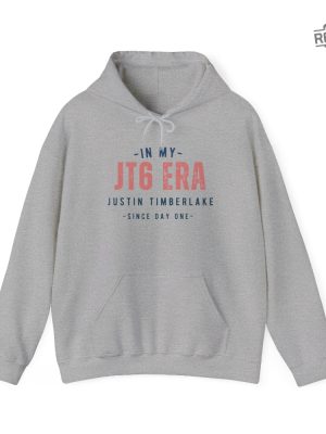 In My Jt6 Era Sweatshirt Justin Timberlake Jt Hoodie Justin Timberlake Era Shirt Hooded Sweatshirt Unique revetee 6