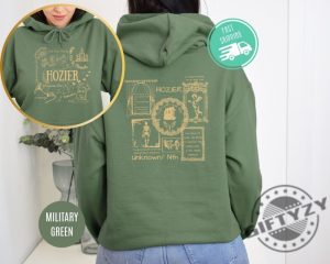 Hozier Shirt Unreal Unearth List Sweatshirt Hozier Music Tshirt No Grave Can Hold My Body Down Hoodie Hozier Unreal Shirt giftyzy 2