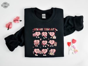 Slp Valentines Day Shirt Valentines Speech Therapy Shirt Speech Language Pathology Crewneck Love Language Tee Social Life Sweatshirt Unique revetee 5