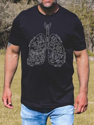 Lung Anatomy Shirt Pulmonologist Nursing Student Cystic Fibrosis Asthma Shirt Lungs Anatomy Sweatshirt Medical Student Shirt Unique revetee 2