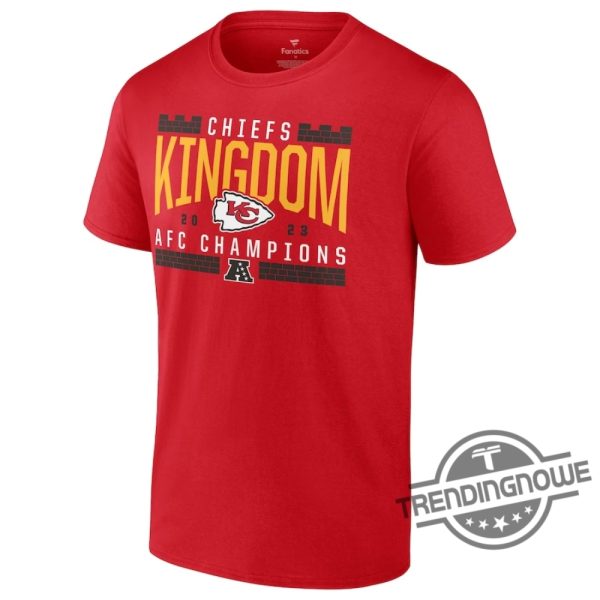 Chiefs Afc Shirt Kansas City Chiefs 2023 Afc Champions Hometown Not Done T Shirt Chiefs Afc Championship Shirt Chiefs Championship Shirt trendingnowe 1
